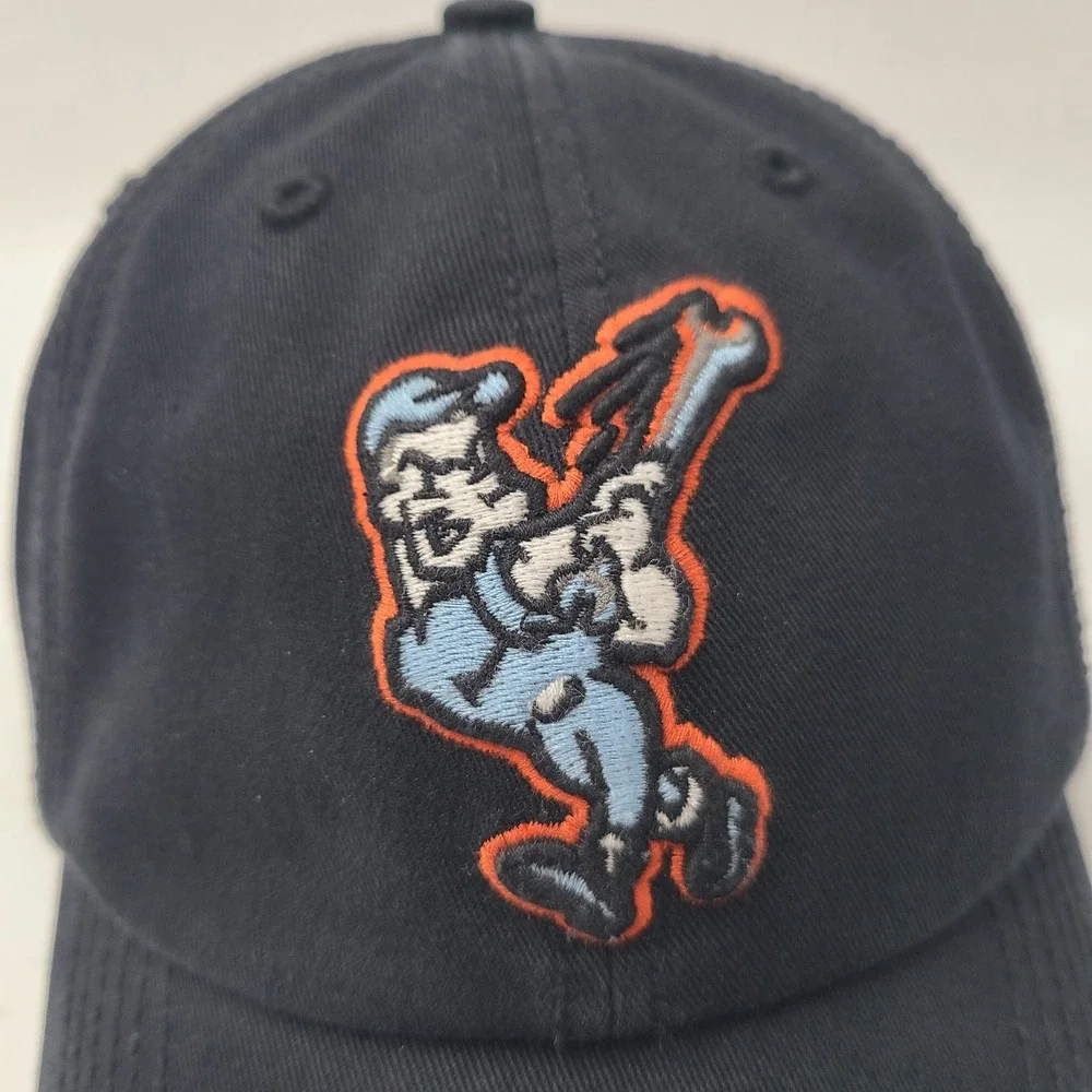 Inland Empire 66ers Hat Fitted M 47 Brand Franchise Black Orange MiLB Baseball
